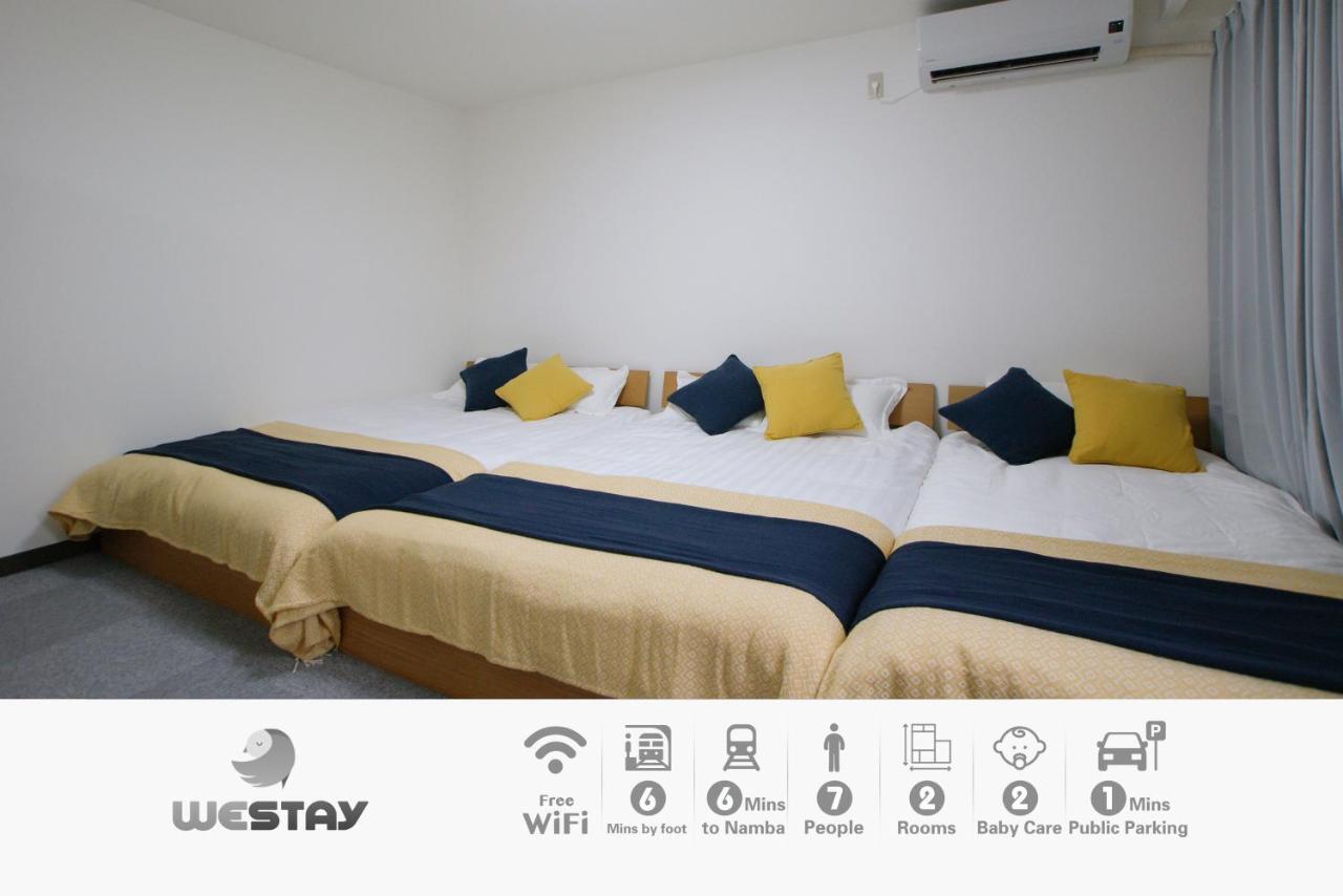 Westay Designers House/6 Mins To Shinsaibashi206 Osaka Eksteriør billede