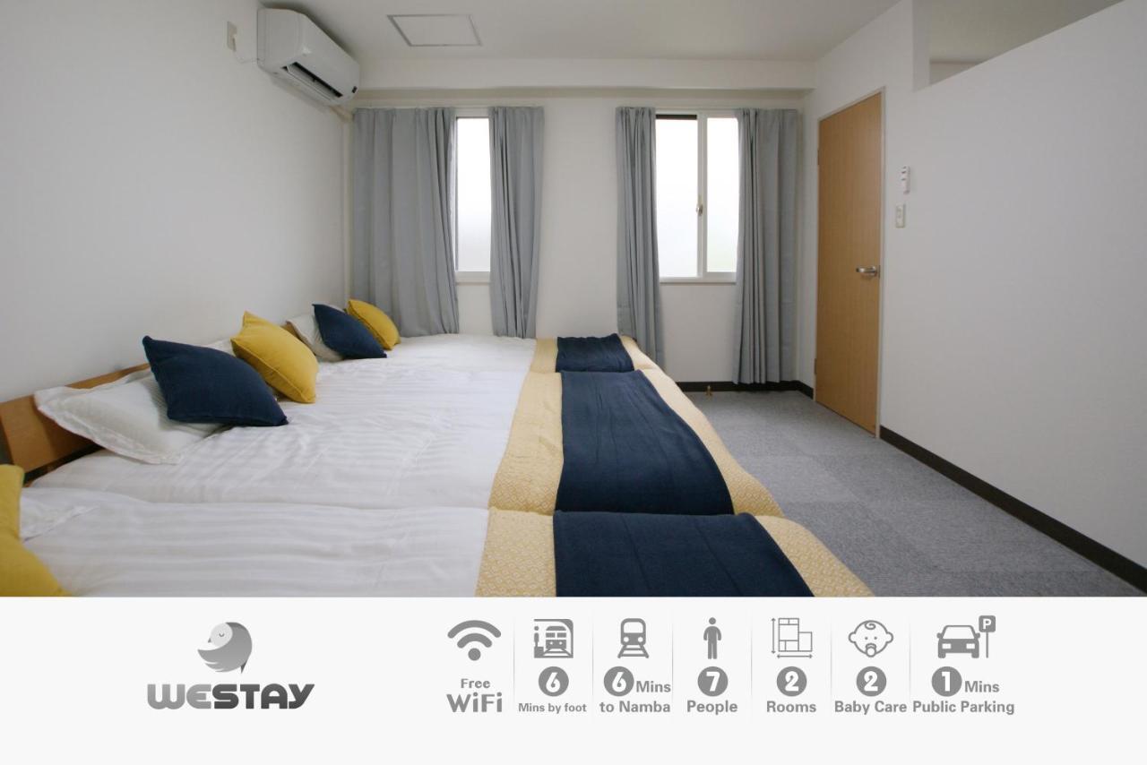 Westay Designers House/6 Mins To Shinsaibashi206 Osaka Eksteriør billede