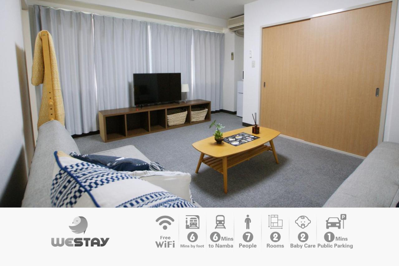 Westay Designers House/6 Mins To Shinsaibashi206 Osaka Eksteriør billede